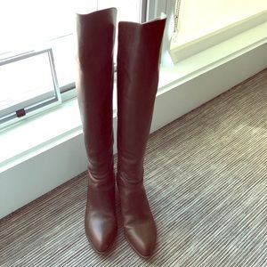 Alexander Wang “Sigrid” OTK Boots Brown Size 9